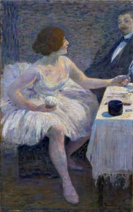A Visit in the Dressing Room by Federigo Zandomeneghi