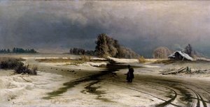 The Thaw, 1871 by Fedor Aleksandrovich Vasiliev