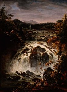 The Imatra Waterfall in Finland