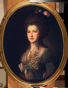 Portrait of Countess Elisabeth Santi