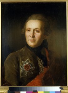 Portrait of the Poet A. Sumarokov by Fedor Stepanovich Rokotov