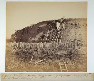 North Taku Fort, 21st August 1860 by Felice Beato