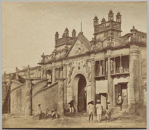 Gateway Leading into the Kaiserbagh by Felice A. Beato