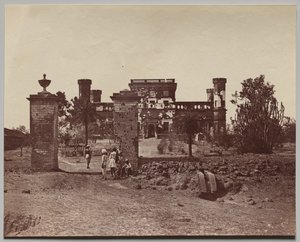 Mess House of the 32nd Regiment by Felice A. Beato