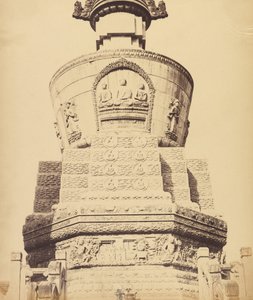 Architectural View of the Lama Temple near Pekin, October 1860 by Felice Beato