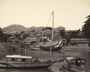 Boats in River, Nagasaki