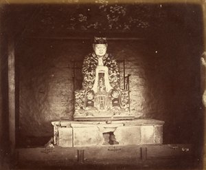 Confucius, Canton, China by Felice Beato