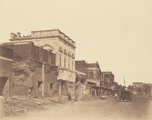 House in Which the King was Confined in the Palace by Felice Beato