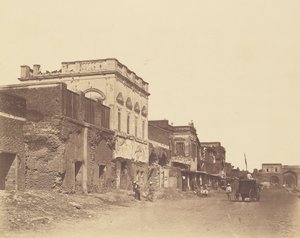 House in Which the King was Confined in the Palace by Felice Beato
