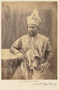 Moostafor Ali Khan of Oudh Royal Family by Felice Beato