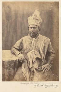 Moostafor Ali Khan of the Budh Royal Family by Felice Beato
