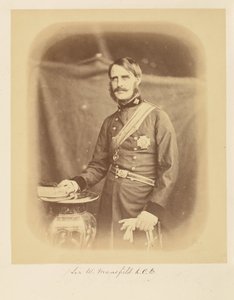 Sir W. Mansfield, K.C.B. by Felice Beato