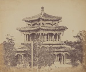 The Great Imperial Palace Yuen Min Yuen, Pekin, Before the Burning, October 18, 1860 by Felice Beato