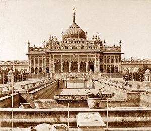 The Husainabad Emambara and Tomb of Mahomed Ali Khan, Lucknow by Felice Beato