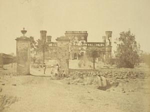 The Khurshid Munzil or 32nd Mess House by Felice Beato