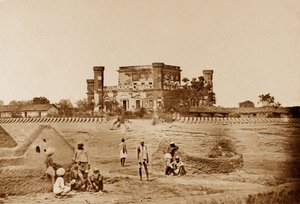 The Mess House showing the fortifications