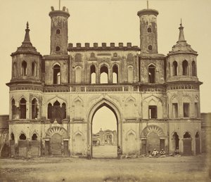 The Motee Mahal by Felice Beato