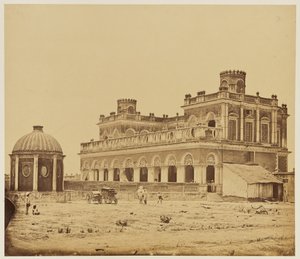 The Musabagh, Lucknow by Felice Beato