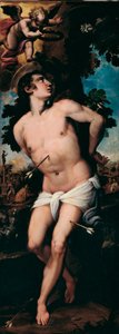 The Martyrdom of St. Sebastian by Felice Brusasorci