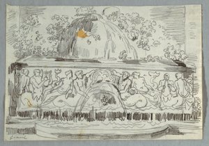 Design for Fountain with Tritone