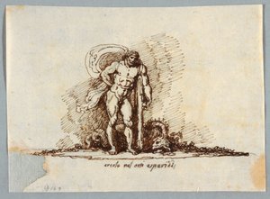 Hercules in the Garden of the Hesperides by Felice Giani