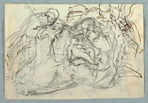 Holy Family by Felice Giani