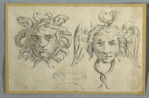 Mask with Two Heads; Mask with Two Serpent Heads
