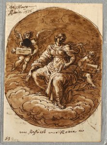 Personification of Theology, After Raphael