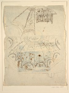 Study for the Sala di Apollo, Palazzo Milzetti, Faenza by Felice Giani