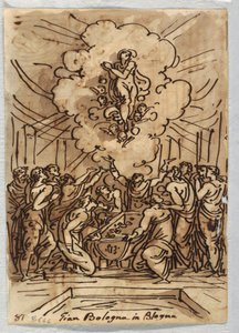 The Assumption of the Virgin by Felice Giani