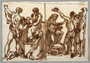 The Judgement of Solomon; The Flaying of Marsyas