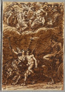 The Marriage of Henry IV by Felice Giani