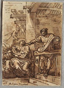 The Nativity by Felice Giani