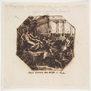 The Triumph of Bacchus and Ceres by Felice Giani