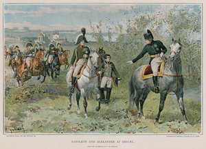 Napoleon and Alexander at Erfurt