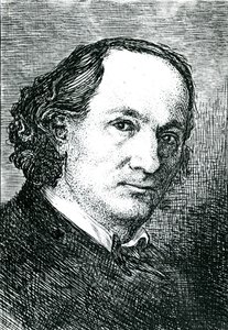 Charles Baudelaire (engraving) by Felix (after) Bracquemond