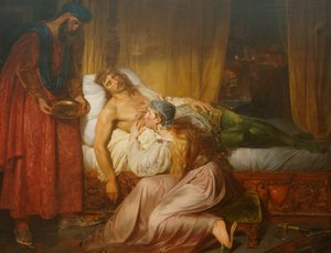 The Sacrifice of Sibylla of Jerusalem by Felix Auvray