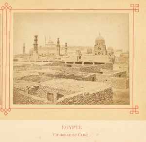 Citadel of Cairo by Félix Bonfils
