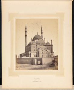 Egypt: Mosque of Muhammad Ali, Cairo by Félix Bonfils