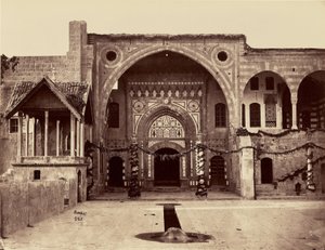 Interior of a House (Damascus) by Félix Bonfils