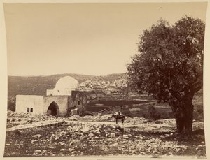 Palestine. Tomb of Rachel, near Bethlehem by Félix Bonfils