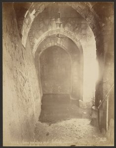 Pool of Bethesda, Interior by Félix Bonfils