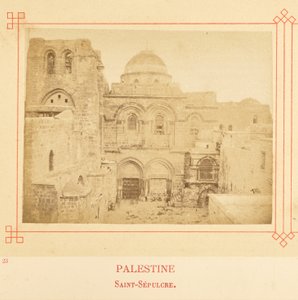 Holy Sepulchre by Félix Bonfils