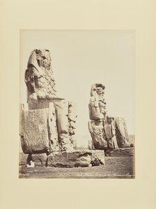 Thebes. Colossi of Memnon (Egypt)