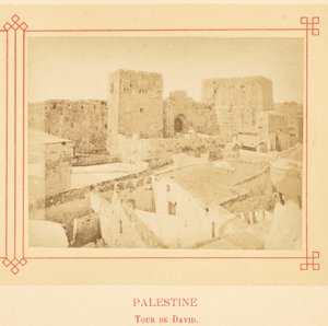 Tower of David by Félix Bonfils