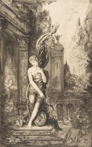 The Man Who Runs After Fortune and the One Who Waits in His Bed, 1886 by Felix Bracquemond