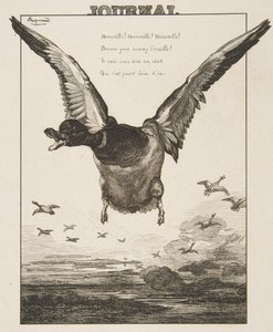 The Duck by Felix Bracquemond