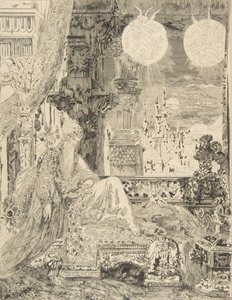 The Dream of an Inhabitant of the Mogul by Felix Bracquemond