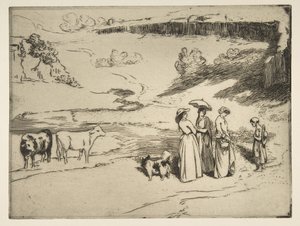 The Young Ladies of the Village