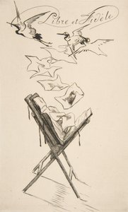 Free and Faithful by Felix Bracquemond